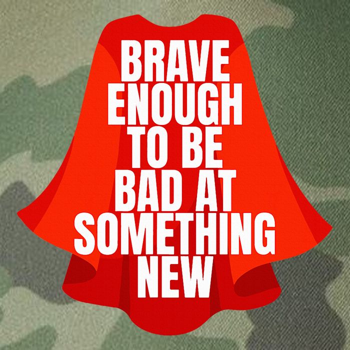 Brave Enough To Be Bad At Something New Legacy Tie Dye Trucker Hat
