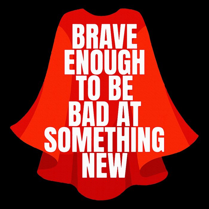 Brave Enough To Be Bad At Something New City Backpack