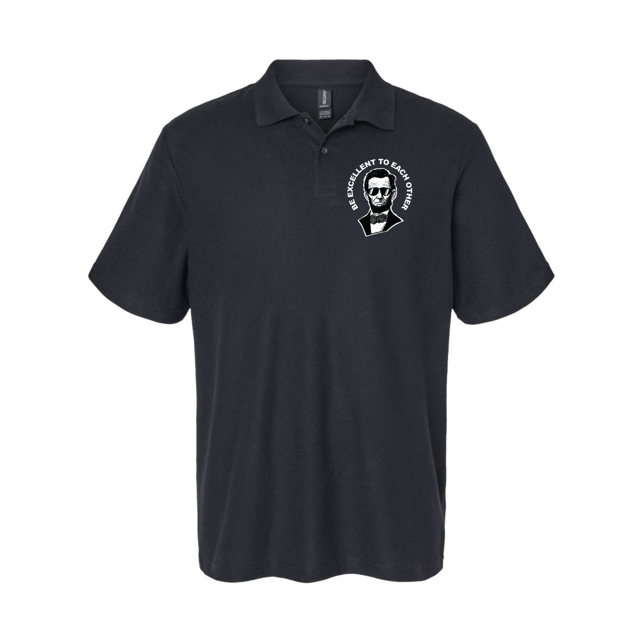 Be Excellent To Each Other Funny Abraham Lincoln Quote Polo