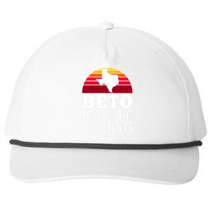 BETO Days Are Coming Snapback Five-Panel Rope Hat