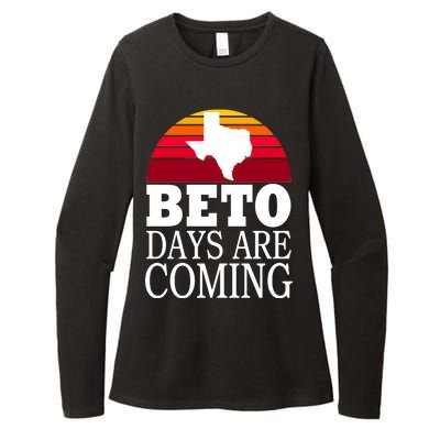 BETO Days Are Coming Womens CVC Long Sleeve Shirt