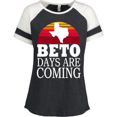 BETO Days Are Coming Enza Ladies Jersey Colorblock Tee