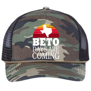 BETO Days Are Coming Retro Rope Trucker Hat Cap