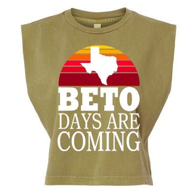 BETO Days Are Coming Garment-Dyed Women's Muscle Tee