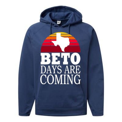 BETO Days Are Coming Performance Fleece Hoodie