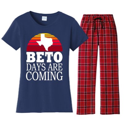 BETO Days Are Coming Women's Flannel Pajama Set