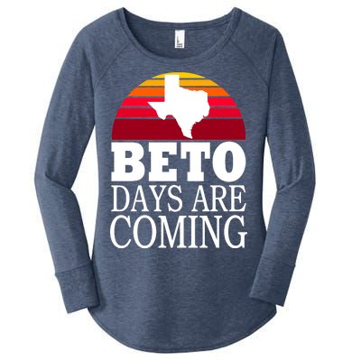 BETO Days Are Coming Women's Perfect Tri Tunic Long Sleeve Shirt