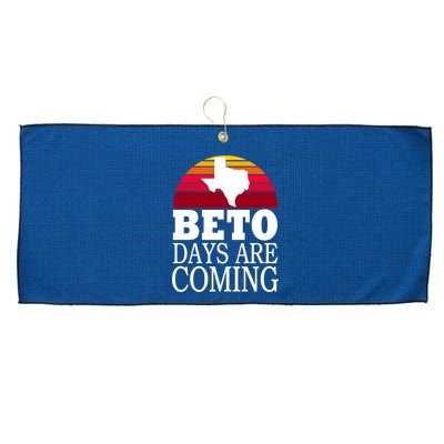 BETO Days Are Coming Large Microfiber Waffle Golf Towel