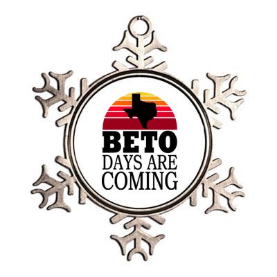 BETO Days Are Coming Metallic Star Ornament