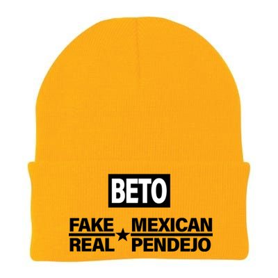 Beto Fake Mexican Real Pendejo Knit Cap Winter Beanie