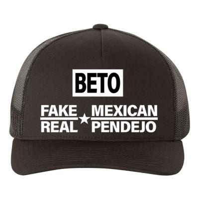 Beto Fake Mexican Real Pendejo Yupoong Adult 5-Panel Trucker Hat