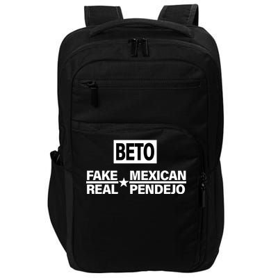 Beto Fake Mexican Real Pendejo Impact Tech Backpack