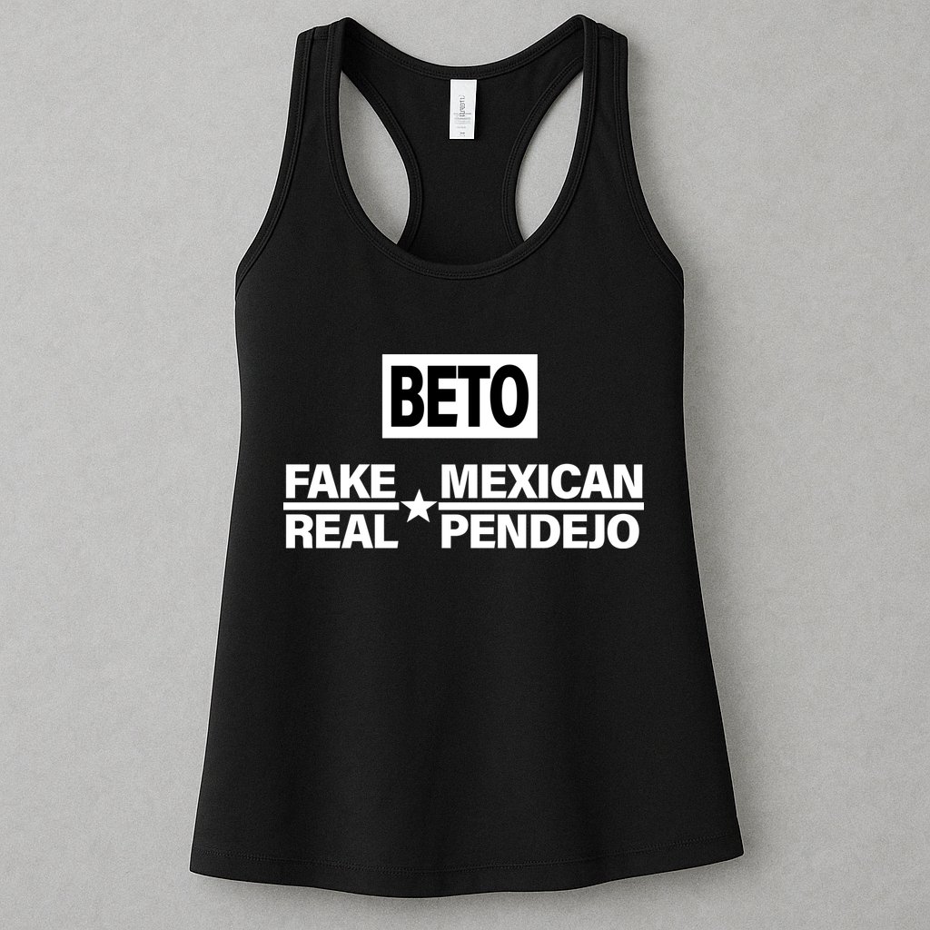 Beto Fake Mexican Real Pendejo Womens Tank Top