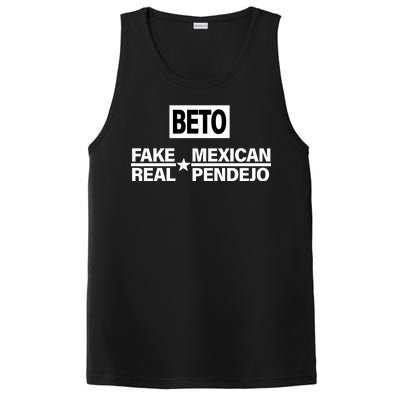 Beto Fake Mexican Real Pendejo PosiCharge Competitor Tank