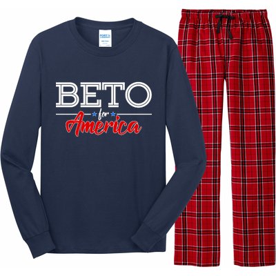 Beto For America Long Sleeve Pajama Set