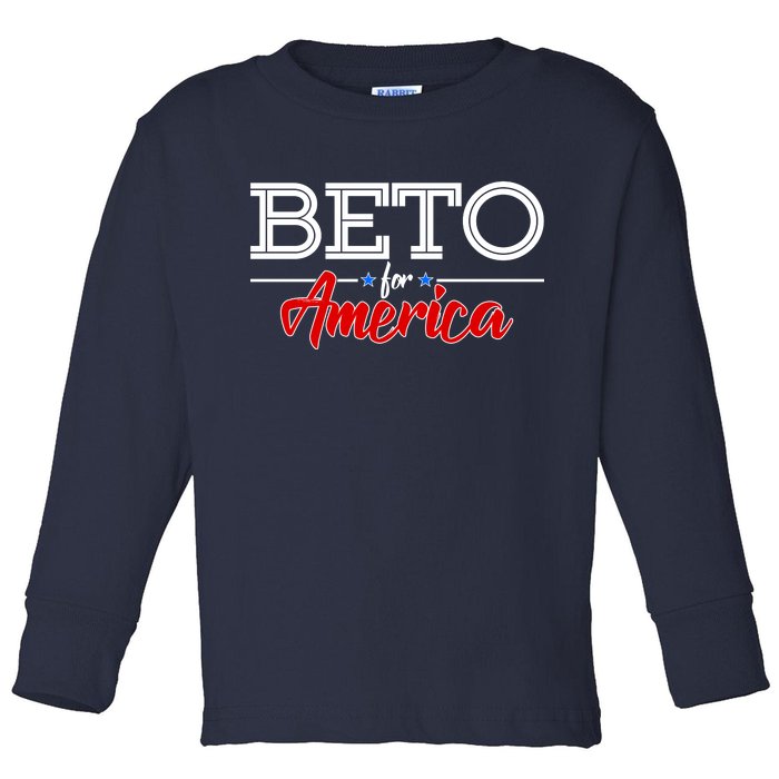 Beto For America Toddler Long Sleeve Shirt