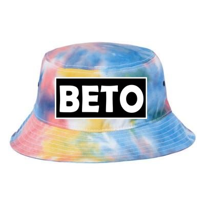 Beto For President Simple Logo  Tie Dye Newport Bucket Hat