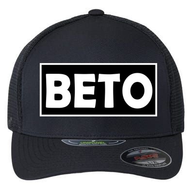 Beto For President Simple Logo  Flexfit Unipanel Trucker Cap