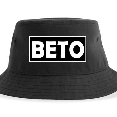 Beto For President Simple Logo  Sustainable Bucket Hat