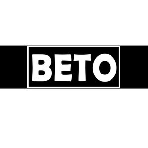 Beto For President Simple Logo  Bumper Sticker