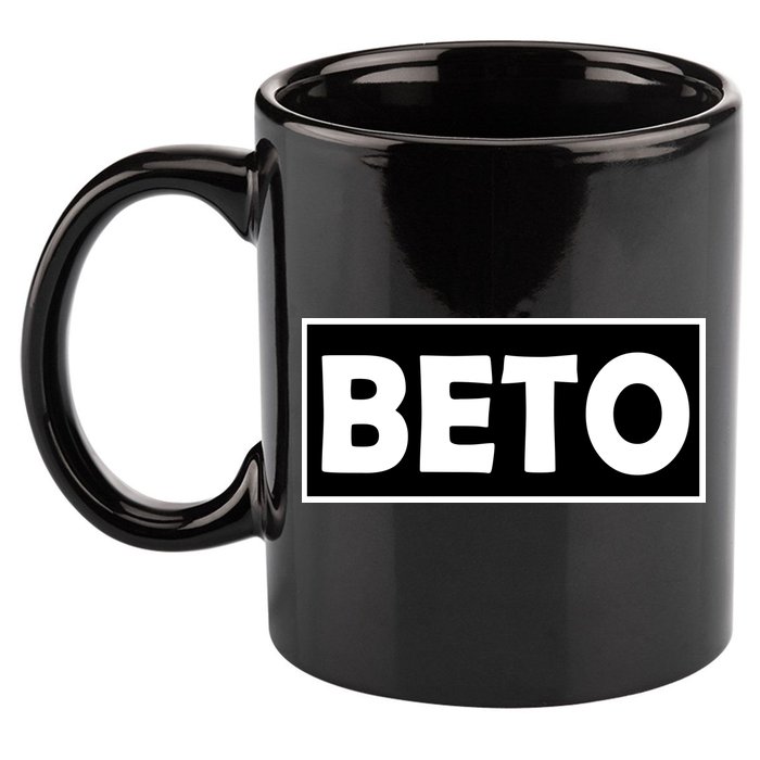 Beto For President Simple Logo  11oz C Handle Ceramic Mug