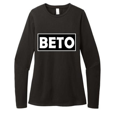 Beto For President Simple Logo  Womens CVC Long Sleeve Shirt