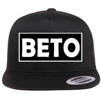 Beto For President Simple Logo  Flat Bill Trucker Hat