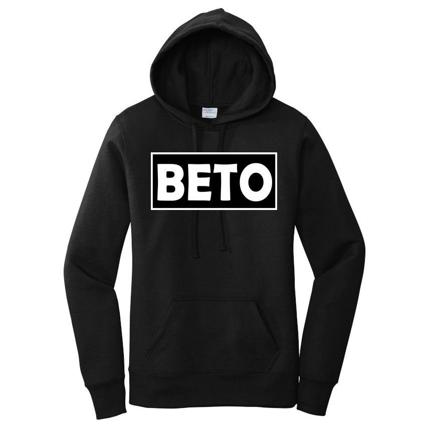Beto For President Simple Logo  Women's Pullover Hoodie