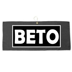 Beto For President Simple Logo  Large Microfiber Waffle Golf Towel