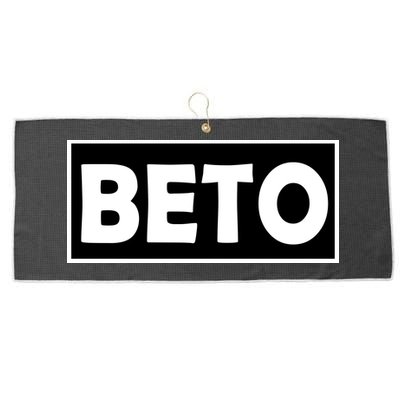 Beto For President Simple Logo  Large Microfiber Waffle Golf Towel