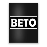 Beto For President Simple Logo  Poster