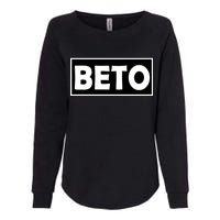 Beto For President Simple Logo  Womens California Wash Sweatshirt