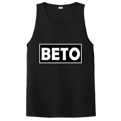 Beto For President Simple Logo  PosiCharge Competitor Tank