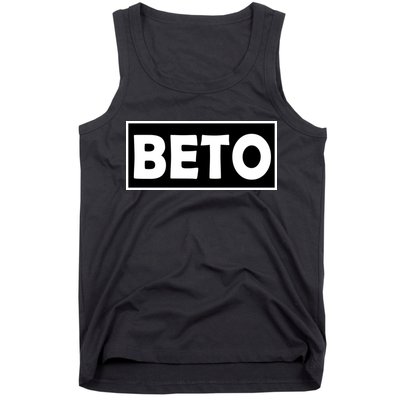 Beto For President Simple Logo  Tank Top