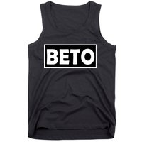 Beto For President Simple Logo  Tank Top