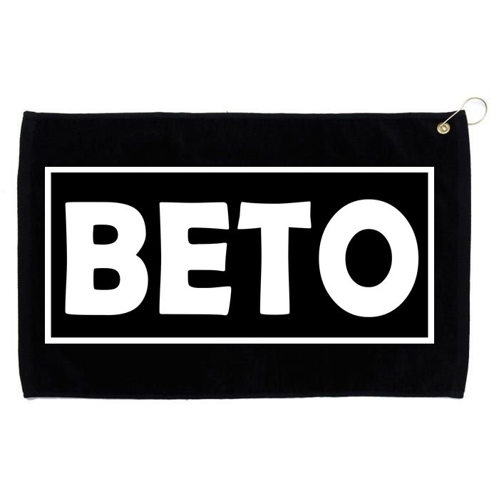 Beto For President Simple Logo  Grommeted Golf Towel