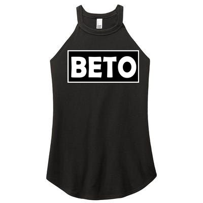 Beto For President Simple Logo  Women's Perfect Tri Rocker Tank