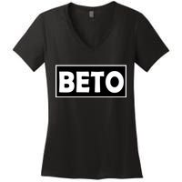 Beto For President Simple Logo  Women's V-Neck T-Shirt