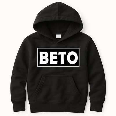 Beto For President Simple Logo  Kids Hoodie