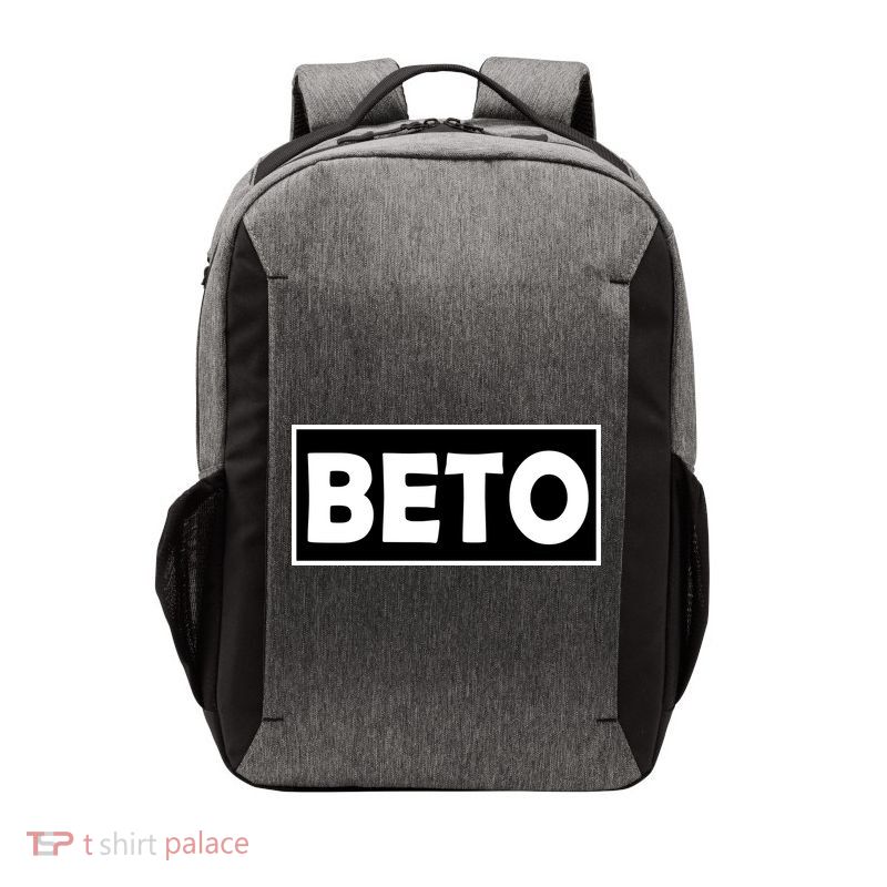 Beto For President Simple Logo  Vector Backpack