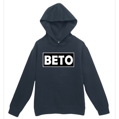 Beto For President Simple Logo  Urban Pullover Hoodie