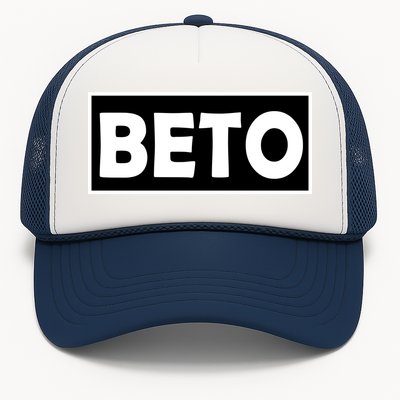 Beto For President Simple Logo  Trucker Hat