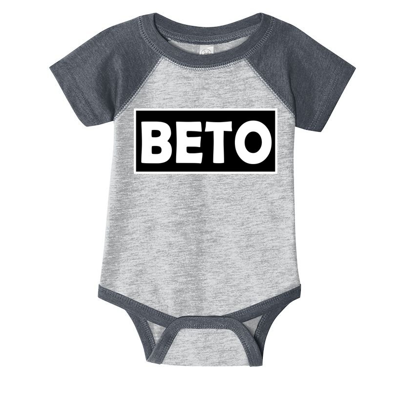 Beto For President Simple Logo  Infant Baby Jersey Bodysuit