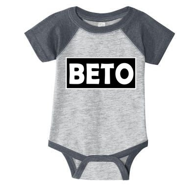 Beto For President Simple Logo  Infant Baby Jersey Bodysuit