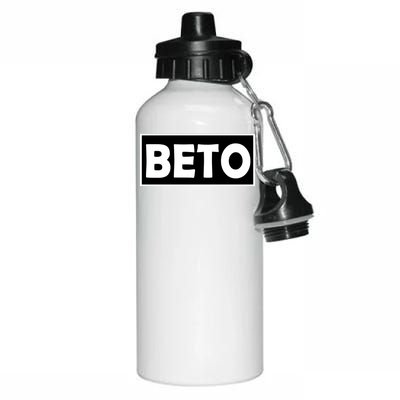 Beto For President Simple Logo  Aluminum Water Bottle