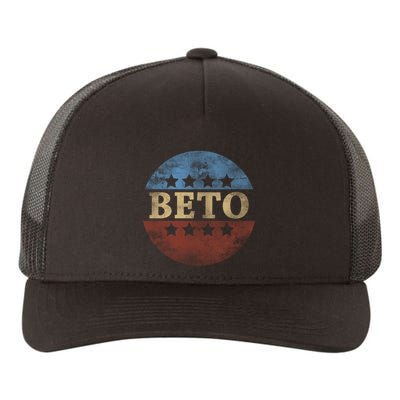 Beto For President Vintage Yupoong Adult 5-Panel Trucker Hat