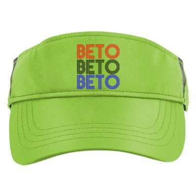 Beto For Senate Texas Election Retro Adult Drive Performance Visor