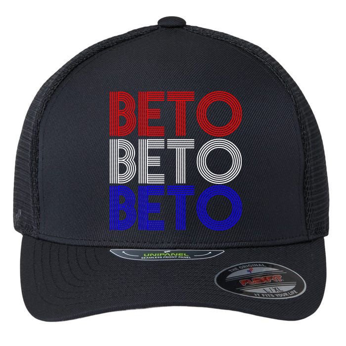 Beto For Senate Texas Election Retro Flexfit Unipanel Trucker Cap