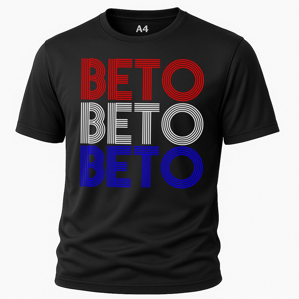 Beto For Senate Texas Election Retro Cooling Performance Crew T-Shirt