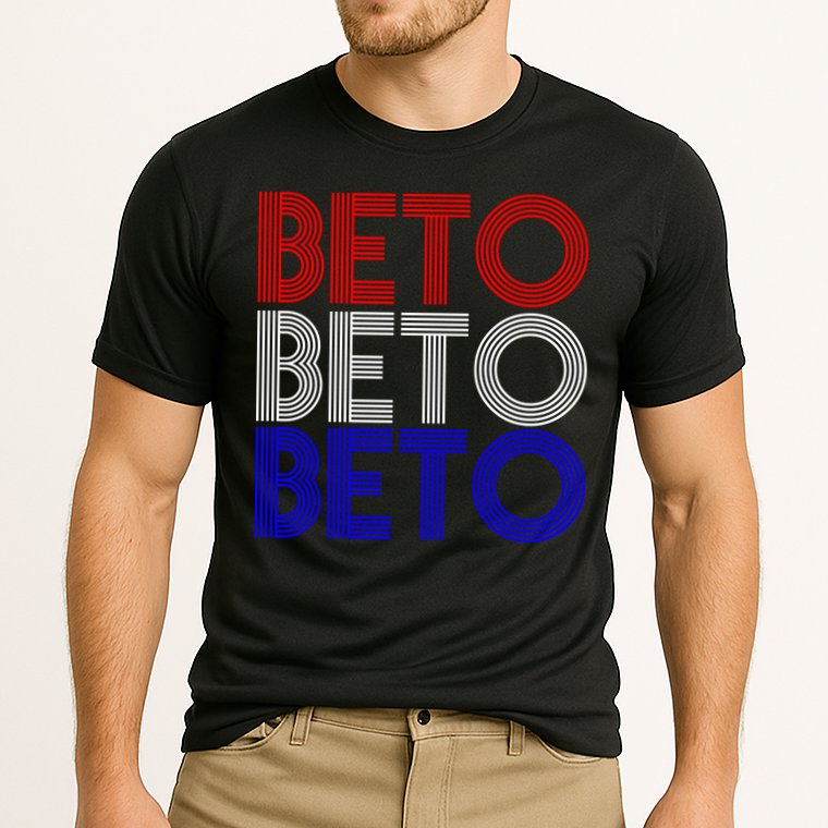 Beto For Senate Texas Election Retro Cooling Performance Crew T-Shirt